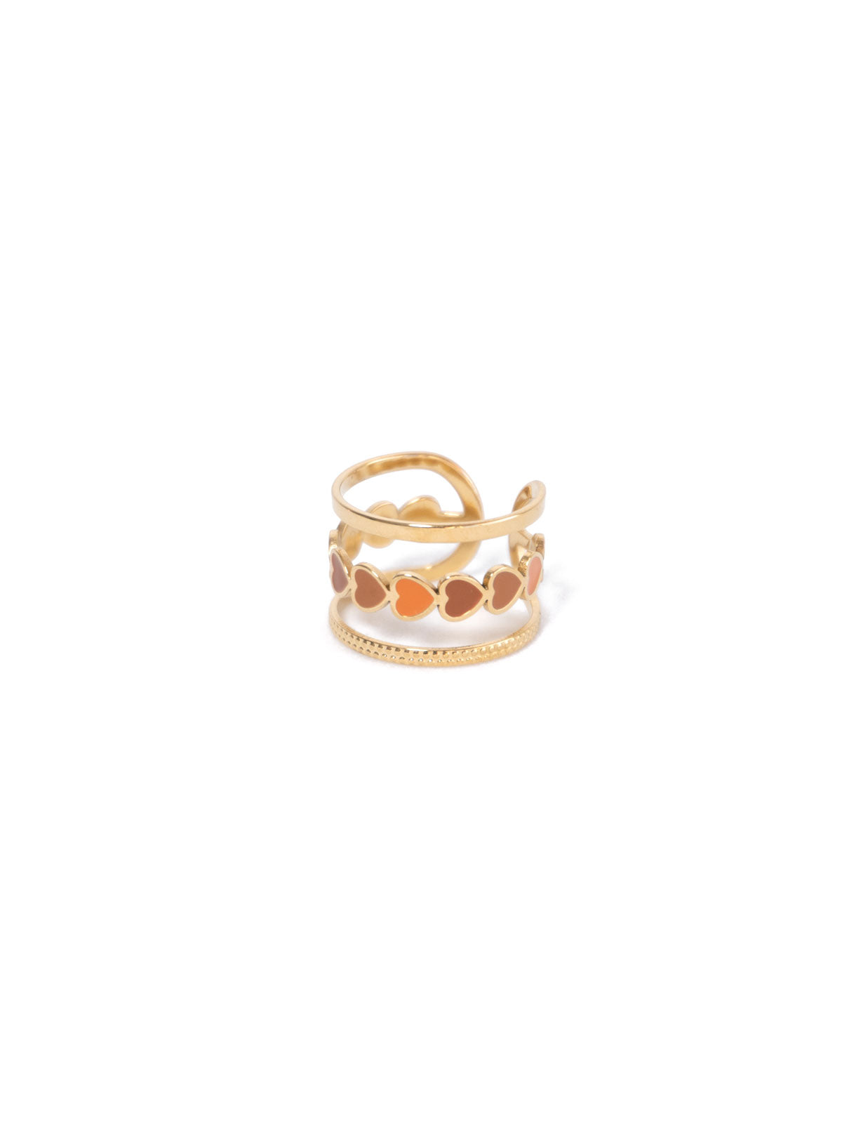 Anillo Corazones