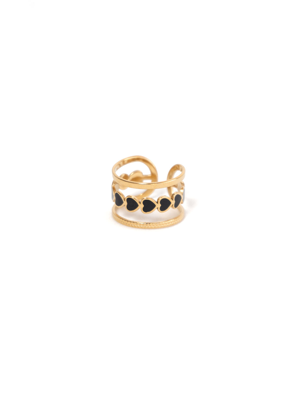 Anillo Corazones